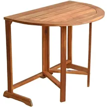 Estexo Gartentisch 90 x 60 x 72 cm Akazienholz klappbar