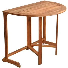 Estexo Gartentisch 90 x 60 x 72 cm Akazienholz klappbar