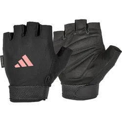 Damen Handschuhe. Atmungsaktiv SCHWARZ|SCHWARZ|rosa S