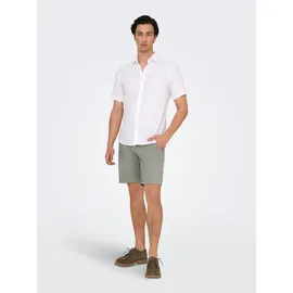 Only & Sons Chinoshorts "Onsmark" in Grün - XXL