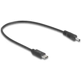DeLock USB Type-C Stromkabel zu DC 3,0 x 1,1 mm Stecker 27 cm,