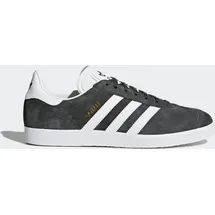 Adidas Gazelle Dark Grey Heather / White / Gold Metallic 39 1/3