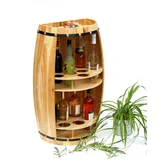 DanDiBo Ambiente DanDiBo Weinregal Holz 52x83x29 cm Wohnzimmer, Regale, Weinregale