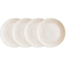BUTLERS Atlantis Speiseteller 28 cm Beige 4er Set