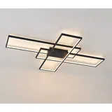 LINDBY Tetson LED Deckenleuchte Black 9639348