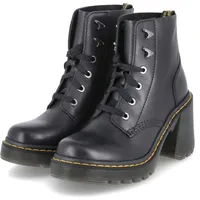 Dr. Martens Jesy 6 Tie Boot Modischer Stiefel, Black Sendal, 7 US