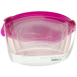 Gariella Frischhaltedose rund gelb 1 l 3-teiliges Set