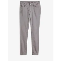 bonprix Super-Stretch-Jeans aus leichtem Material, grau, 50, mit Baumwolle