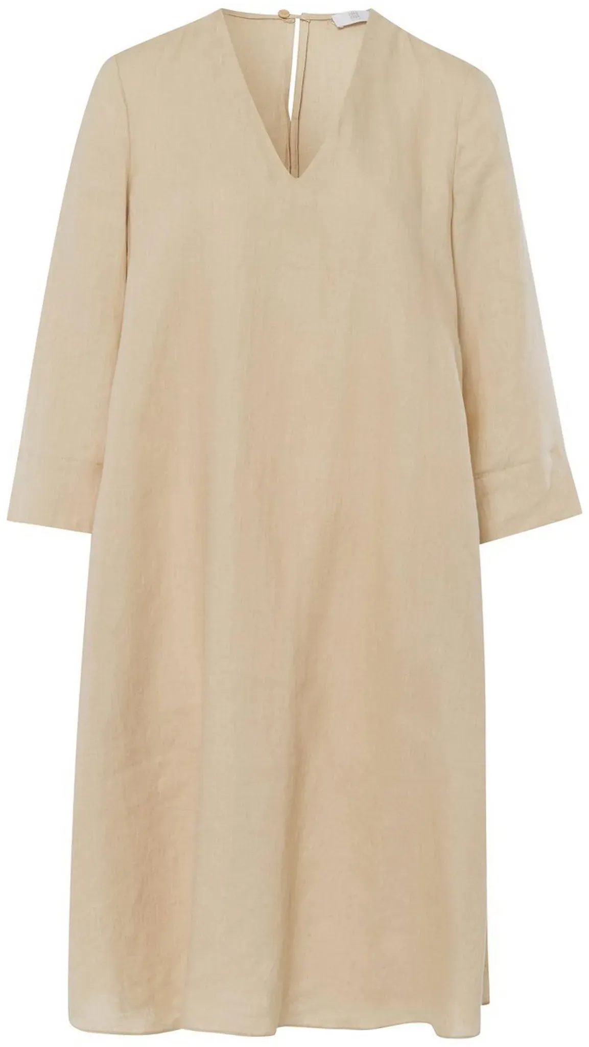 Kleid V-Ausschnitt Riani beige