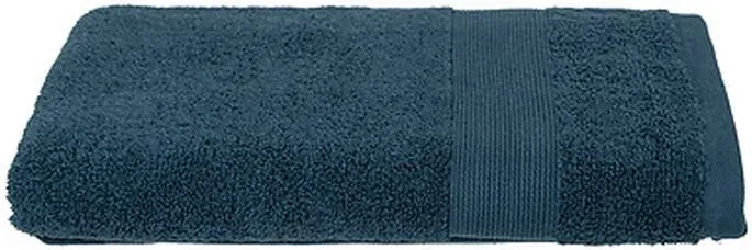 5five Badetuch aus Baumwolle, 130 x 70 cm, Ägäisblau, 450 g/m2