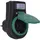 REV Ritter Adapter mit Schalter IP44 schwarz/grün