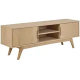 VCM Marte TV-Lowboard 160 x 40 x 55 cm Weiß Spanplatte