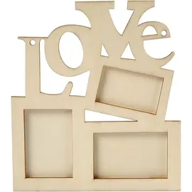 Creativ Company Bilderrahmen Holz natur 19,7x16 cm 1 St.