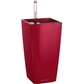 LECHUZA Maxi-Cubi Komplettset 14 x 14 x 26 cm scarlet rot hochglanz
