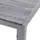Mojawo Gartentisch 180 x 90 x 74 cm Silber/Grau