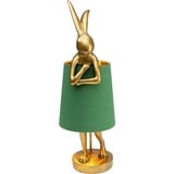 Kare DESIGN Tischleuchte Animal Rabbit Grün 68 cm