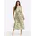 sheego Maxikleid Gemustert Beige 58