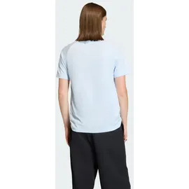 adidas Chest Stripes Slim Poloshirt blau S