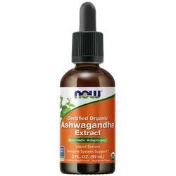 Now Foods Ashwagandha Extract Liquid, Organic (59 ml)