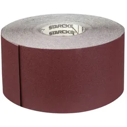Starcke Schleifband für Holz und Metall Schleifpapier Körnung 120 Rolle 50 Meter