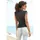 LASCANA Stricktop Damen schwarz Gr.32/34