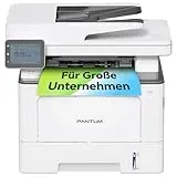 PANTUM BM5220ADW Laserdrucker multifunktionsgerät mit Scanner und kopierer, Schwarz-Weiß, 42 ppm, Automatischer Duplexdruck, Drucker WLAN, A4, Inklusive 3000-Seiten-Starter-Toner