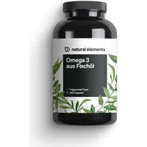 Natural Elements Omega 3 aus Fischöl Kapseln 365 St.