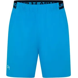Under Armour Vanish Woven 6IN SHORTS, Größe XXL in Grau Ether Blue / White - 2XL