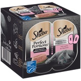 Sheba Perfect Portions Pastete mit Lachs 48 x 37,5 g