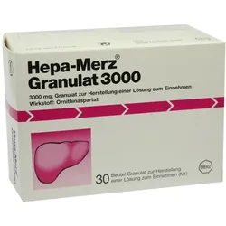 HEPA MERZ Granulat 3.000 Beutel 30 St