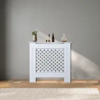 Stado® Heizungsverkleidung | MDF Holz | Weiß | 78x82cm
