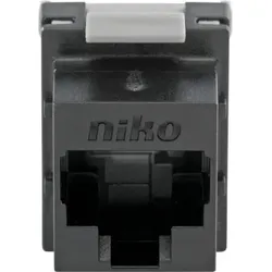 Niko Züblin 650-45071 Ungeschützter RJ45 Stecker UTP Kat. 6A für Bandbreiten bis 500MHz 65045071