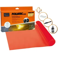 FOLIATEC KUNSTSTOFF Tönungsfolie, rot Designfolie, Innenraum  34132