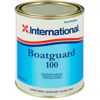International Selbstpolierendes Antifouling Boatguard 100  (Doverweiß, 750 ml)