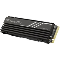 Timetec PCIe 4.0 Gaming SSD mit NVMe Phison E27T PCIe Gen4x4 M.2 2280 3D NAND TLC 2000TBW Lese-/Schreibgeschwindigkeit bis zu 7.400/6.100 MB/s für PS5, PC, Laptop (2TB Heatsink)