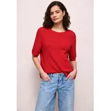 street one studio Kurzarmpullover Rot 34