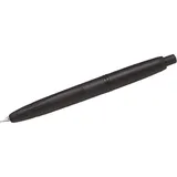 Pilot Pen Füllfederhalter Capless Black Feder EF 18 Kt. rhodiniertes Gold Schwarz