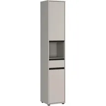 Germania Lemont Hochschrank 33 x 181 x 34 cm Grau Holz