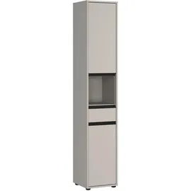 Germania Lemont Hochschrank 33 x 181 x 34 cm Grau Holz