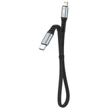 DUDAO USB-C to Lightning 20W PD 0.23m Cable black
