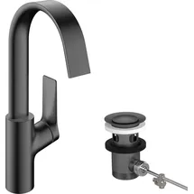 Hansgrohe Vivenis Einhandmischer Brushed Black Chrome