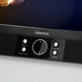 Lenco MES-415 - 9 Zoll) Tragbarer DVD-Player mit Doppel-Bildschirm - USB/SD - Schwarz