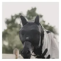 Kentucky Fliegenmaske Classic mit Ohren Cob Schwarz