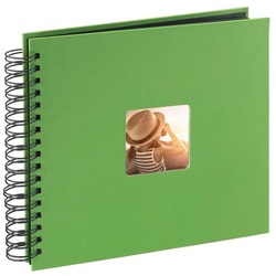 Hama Fotoalbum Fine Art, 28 x 24 cm, 50 Seiten, Photoalbum Apfelgrün grün