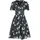 Hell Bunny Solaris Kleid Midi Schwarz XL