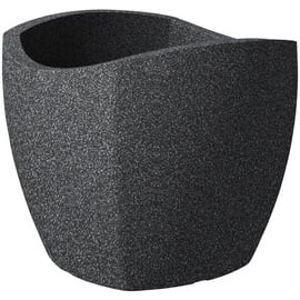 Scheurich Wave Globe Cubo 50 x 50 x 44 cm schwarz