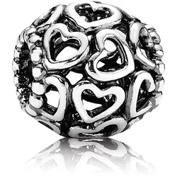 Pandora 790964 Silber Charm Öffne Dein Herz