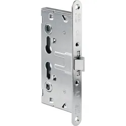 BKS FS-Einsteckschloss 1125 PZW 24/65/72/9mm DIN L/R verz.rd - B-11250-00-U-2
