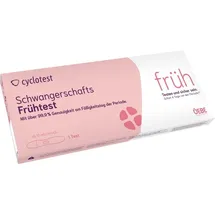 Uebe Cyclotest Schwangerschafts-Frühtest 10 mlU/ml Urin