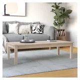 vidaXL Couchtisch 110x50x30 cm Massivholz Kiefer